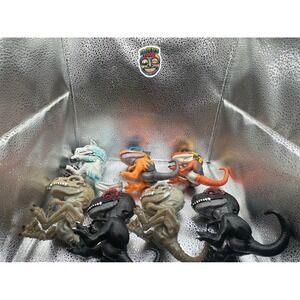 Jurassic World Camp Cretaceous Dino Lot Indominus Rex Raptor Mattel